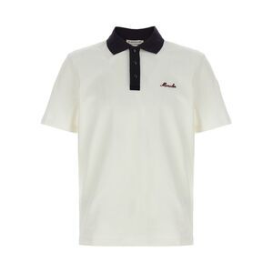 Moncler Men Logo Embroidery Polo Shirt